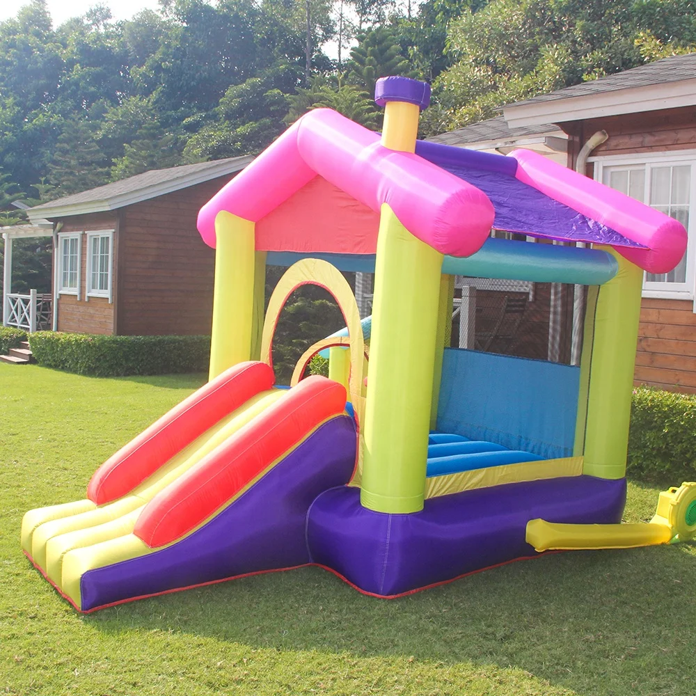 SS62088 Cheap Custom Large Jumping Bouncy Kids Inflatable Castle Moon Bounce House Banners for Sale
