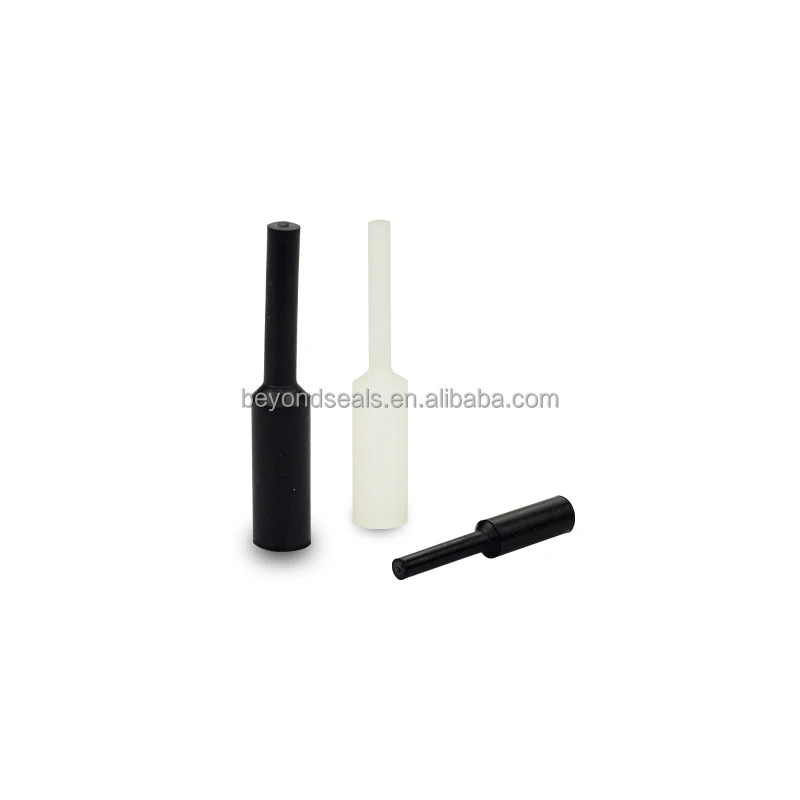 Customized High-Temperature Pull-Through Round Silicone Rubber Plugs