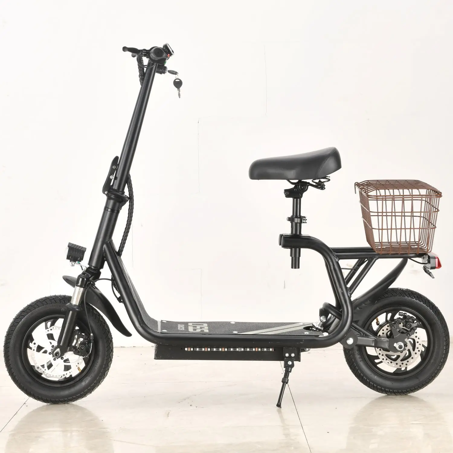 electric scooter 48v 2000w 2wheel 12inch for adult wholesale with seat conversion kits high quality kick Electric scooter