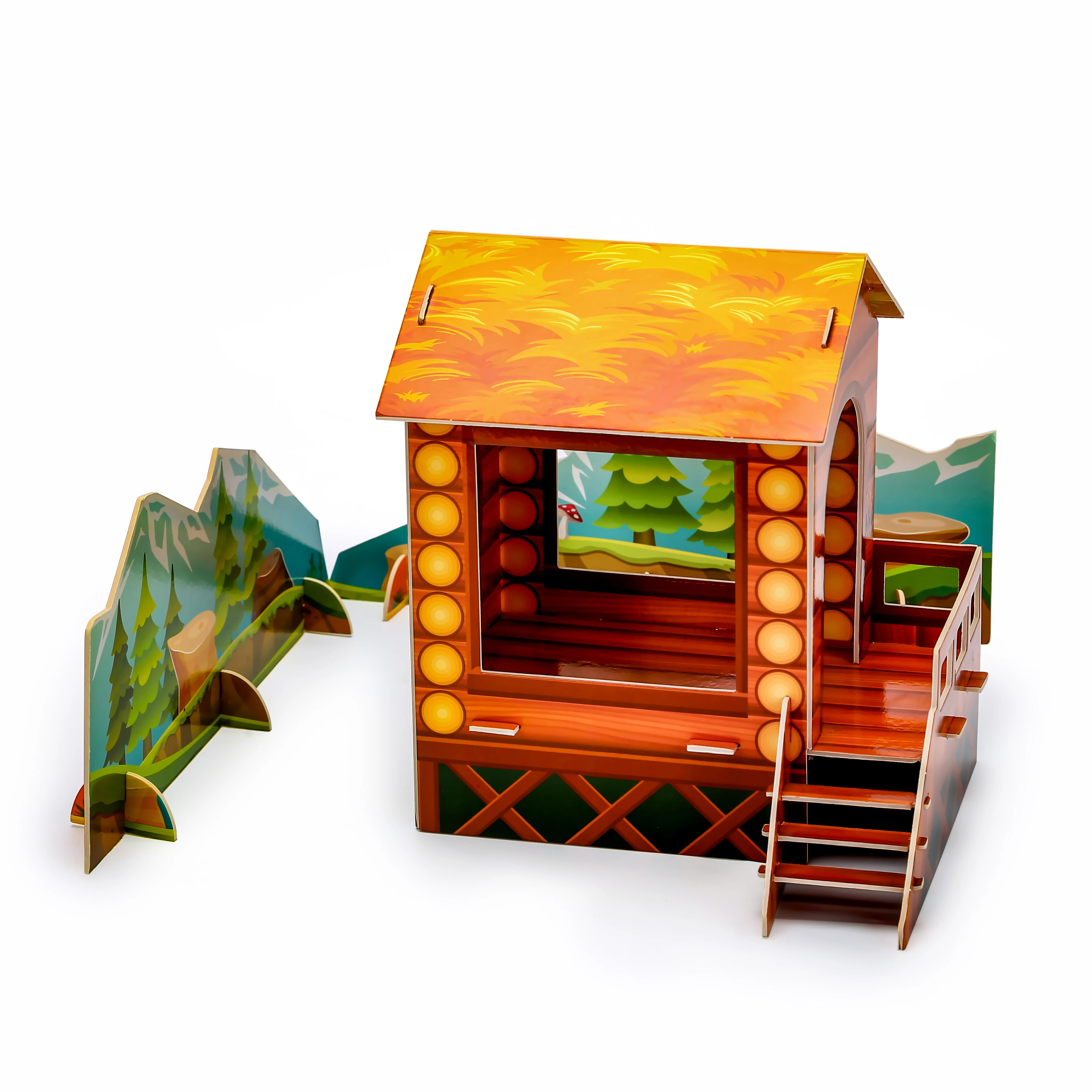 Factory Direct Sale 3D Puzzle Custom Paper Jigsaw Diy Toy Stadium 3d Puzzle