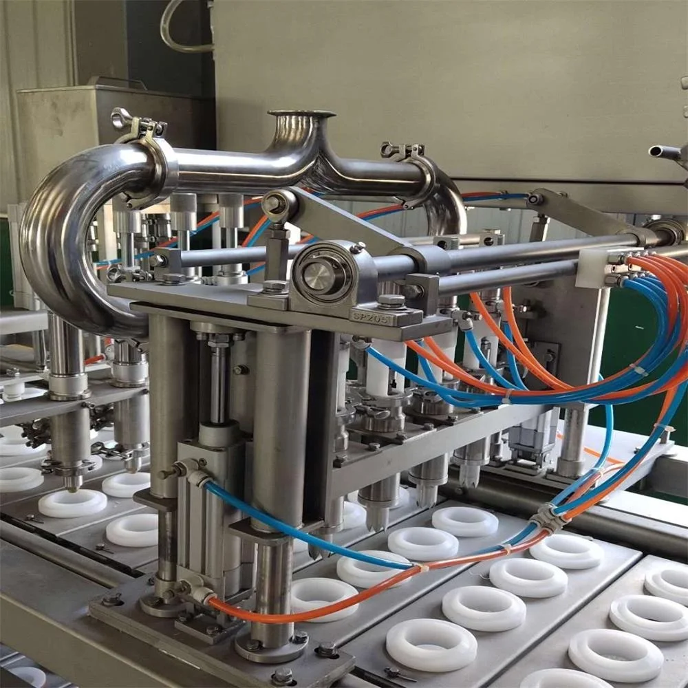 
2-10 Lane Ice Cream Filling Machine maquina de helados for cone cup container 