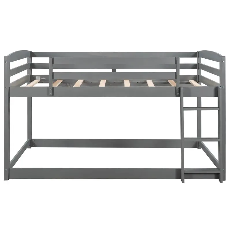 Twin bed frame furniture solid wood double kids child bunk beds price lit superpose