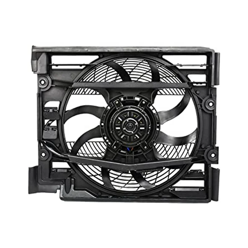 
Electrical Auto Cooling Fan 4 PIN With Control Module 64548380780 64548369070 64548370993 64548380774 For BMW E38 E39 525i 740i 