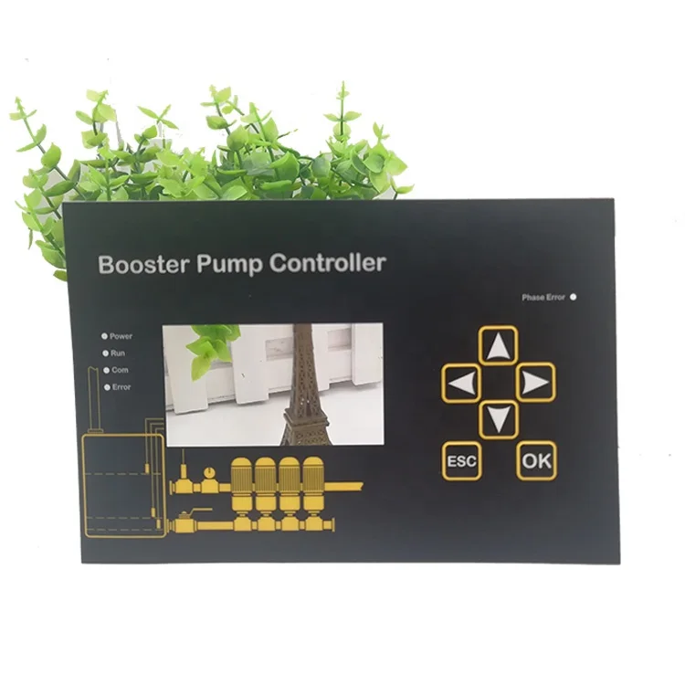 Silk screen print industrial equipment faceplate polycarbonate polyester label sticker