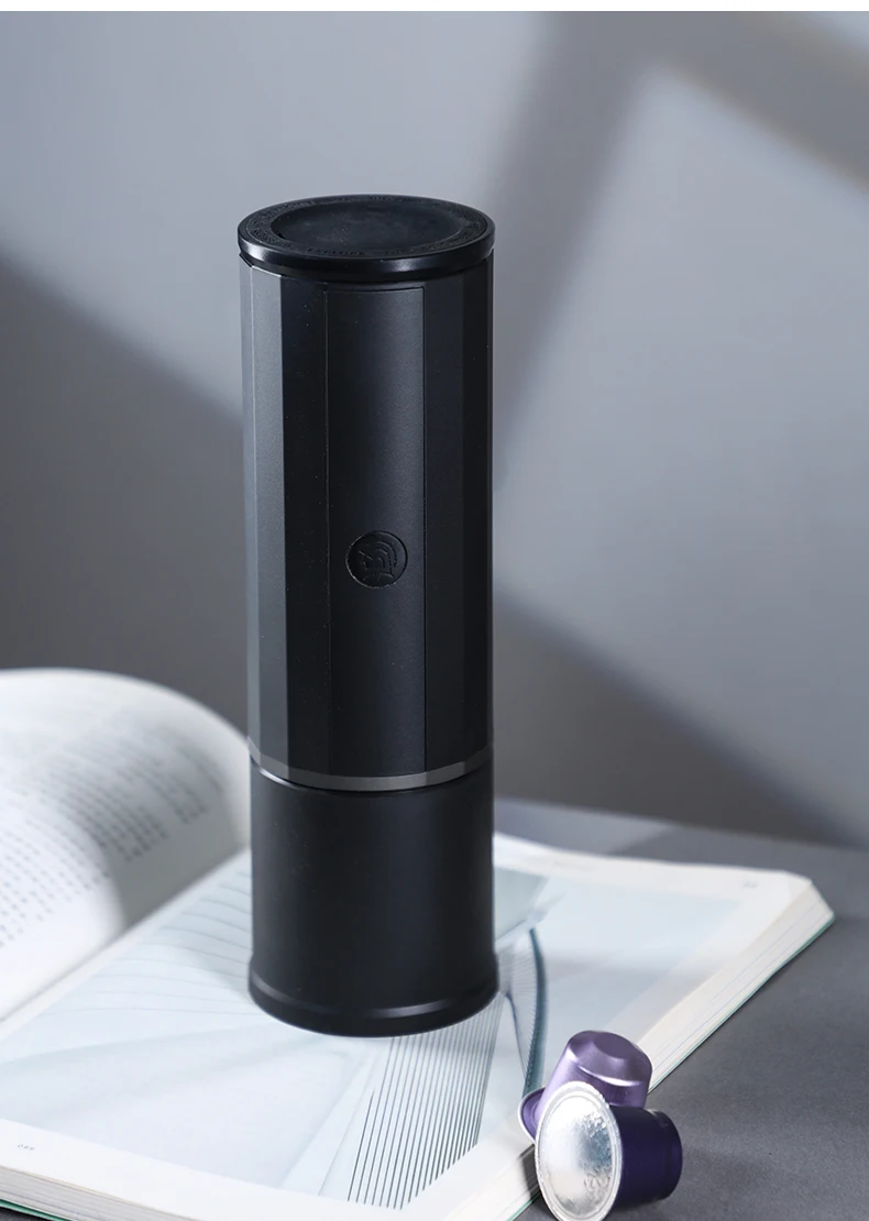 zeroHero Best-selling Portable Convenient Home and Out Universal Electronic Rechargeable Capsule Coffee Maker