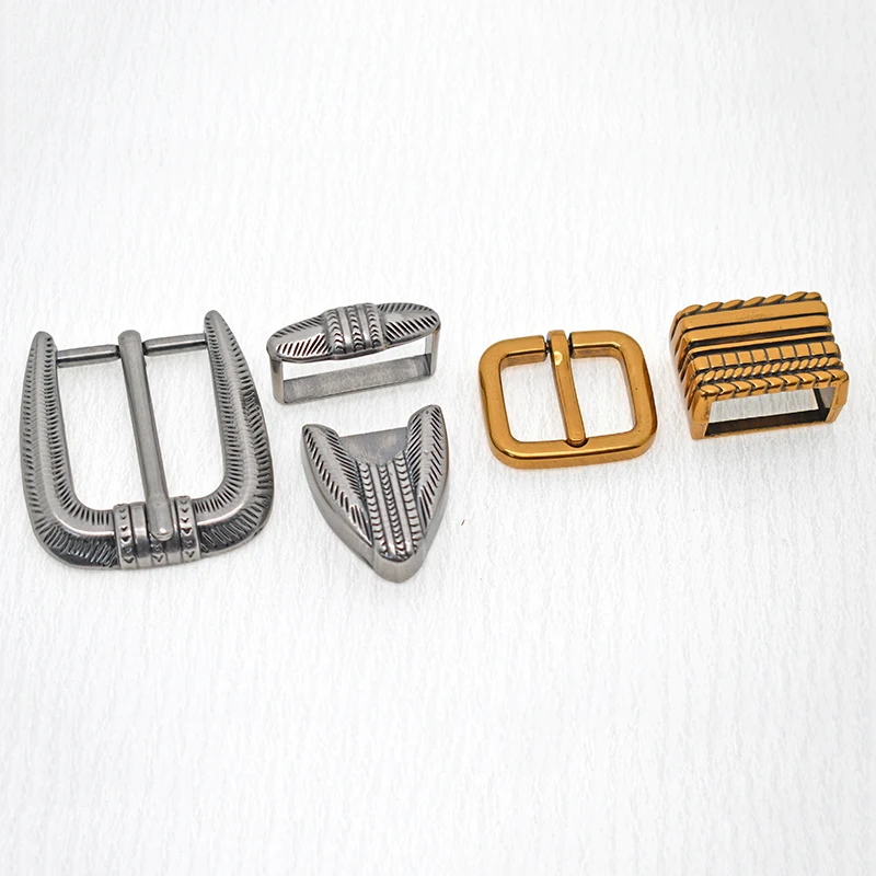 Tanai 40mm Metal Hardware Clip Clasp Pin oval Center Bar pin metal belt Buckle Tri-Glide Strap Slide Buckle for Belt