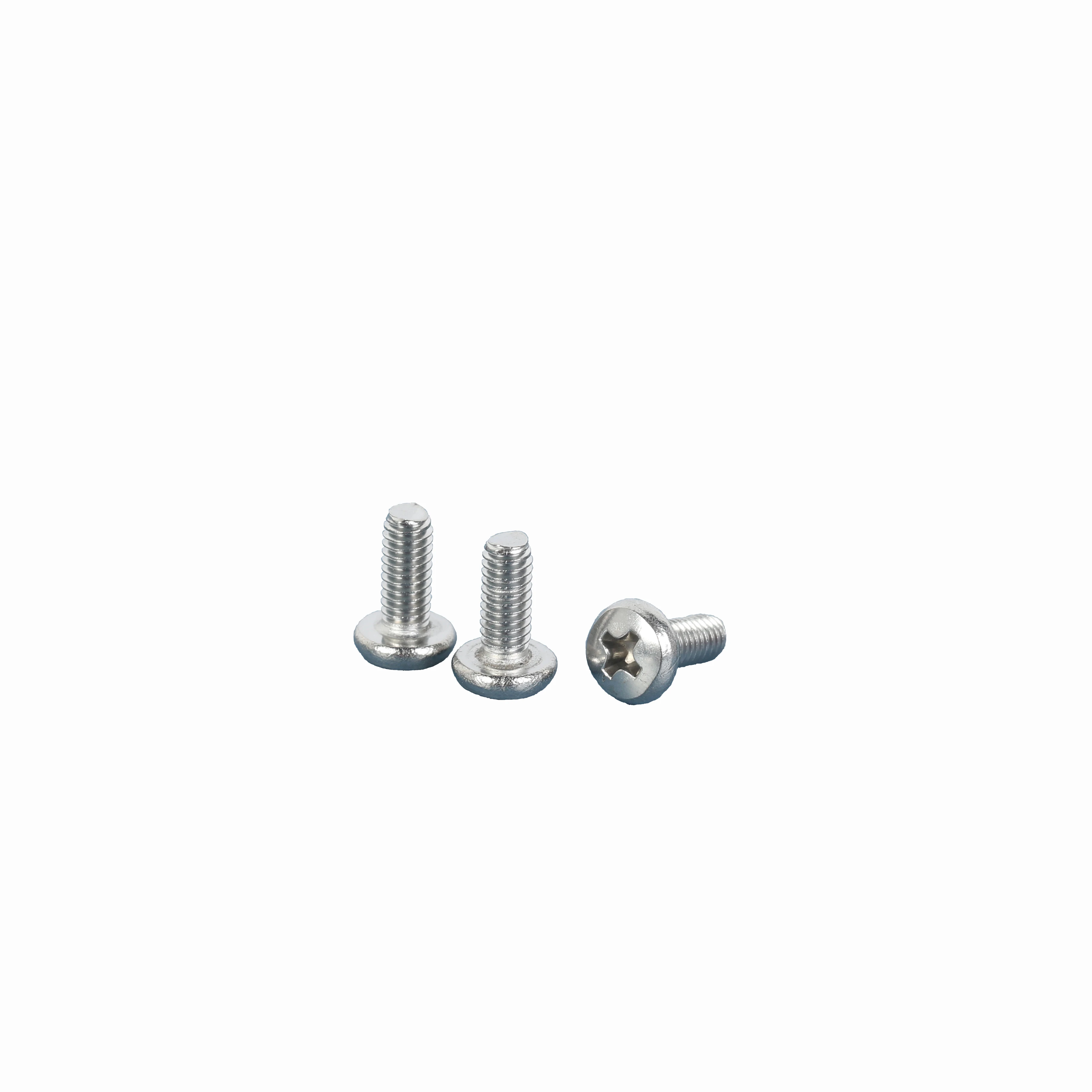 AISI 304 Cross rounded Head Screw M1-M12 GB818 Stainless Steel A2-70 ZINC PLATED STEEL customized screws