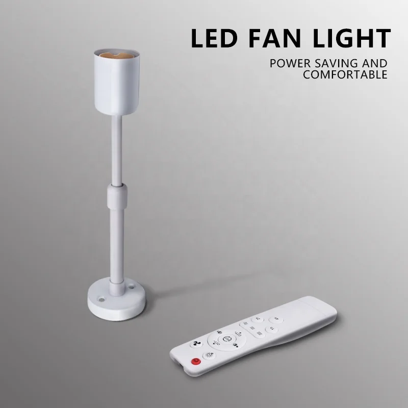 Energy  Saving Remote Control Fully Dimmable Lighting color temperature 3 Modes smart E27 Led Ceiling bulb Fan Lights