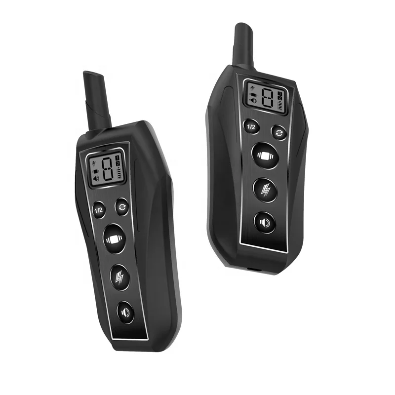 IPX7 00% waterproof battery operated rechargeable 600M remote dog bark control collar