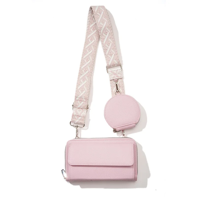 2024 New Single Shoulder Mobile Phone Crossbody Bag Multifunctional Wallet Mini Pouch Coin Bags