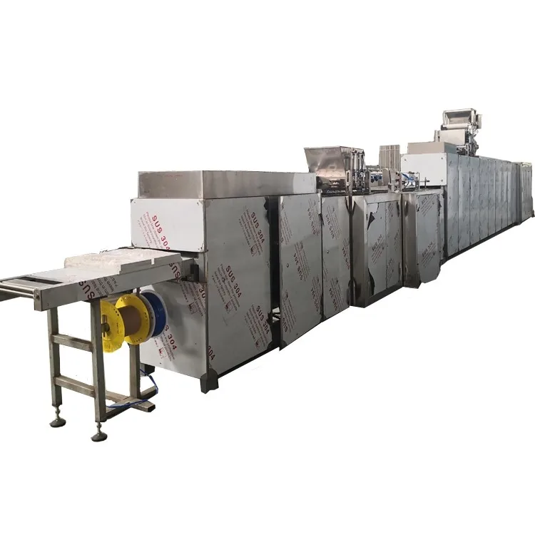 Fully Automatic Chocolate Forming Machine 4g star chocolate biscuit making machine