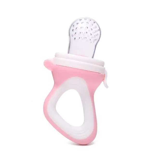 100% Food Grade Silicone Infant Training Teether Baby Fresh Food Feeders BPA Free Baby Feeder