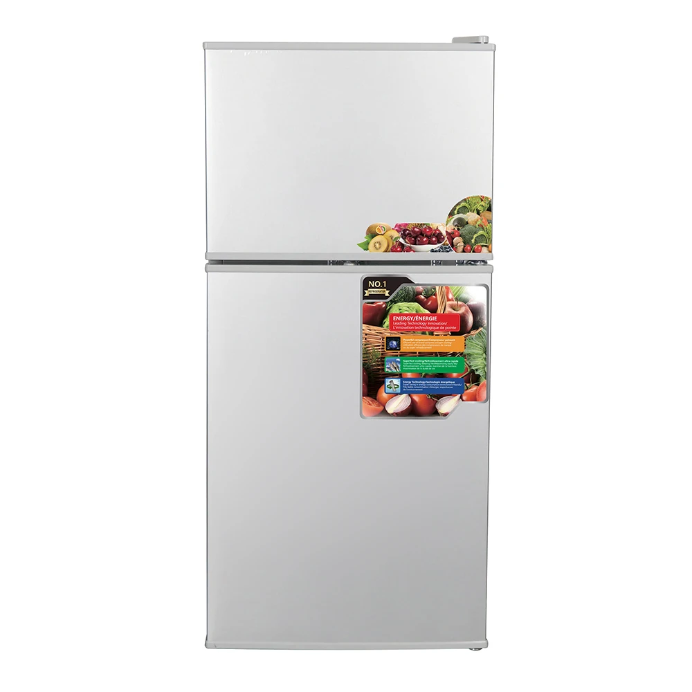 Vertical Household Small  Size  Double Door  78L Defrost Refrigerator With Inverter Compressor