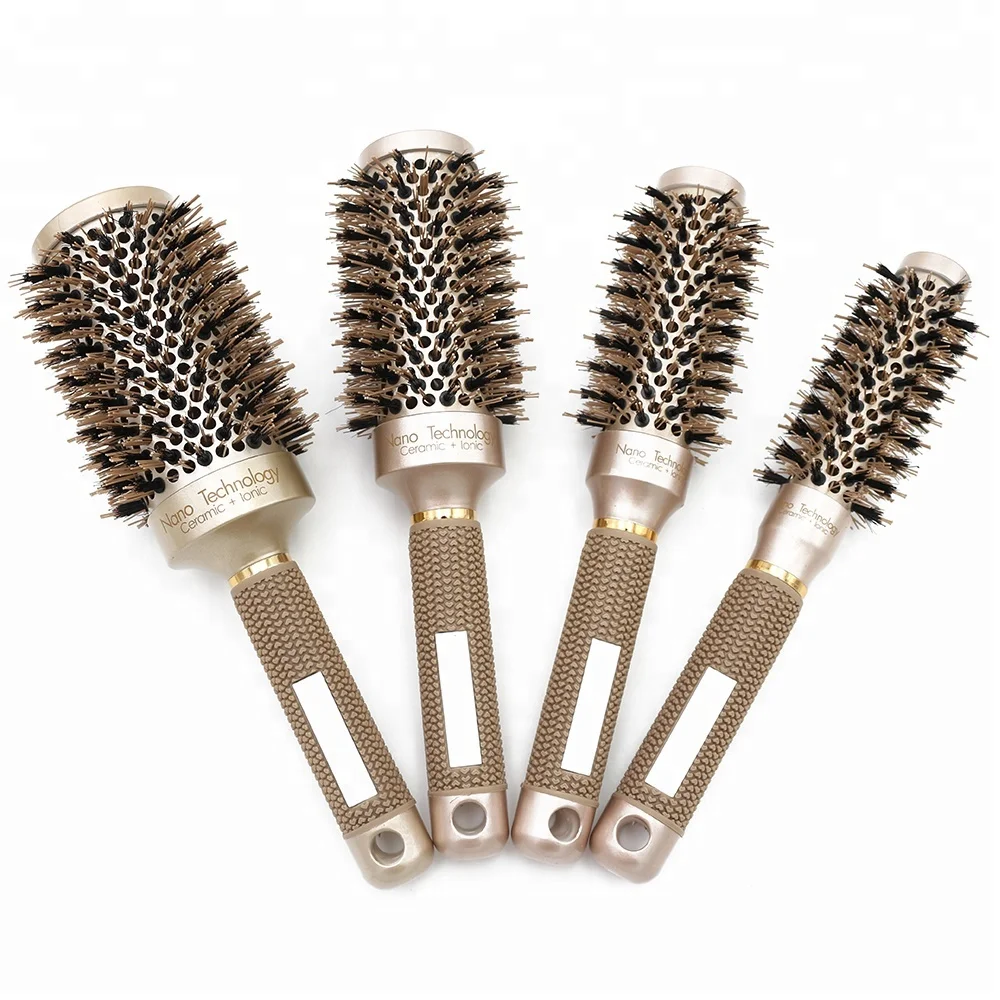 Professional Hair Tools Electric Ionic Hair Brush Salon Thermal Hair Dryer Brush