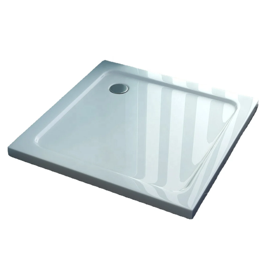 600x600 shower base portable pan floor fiberglass shower tray