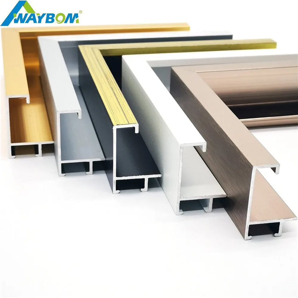 Wholesale Cheap a4 High Quality Decoration Collage Picture Photo Metal Frame Moulding