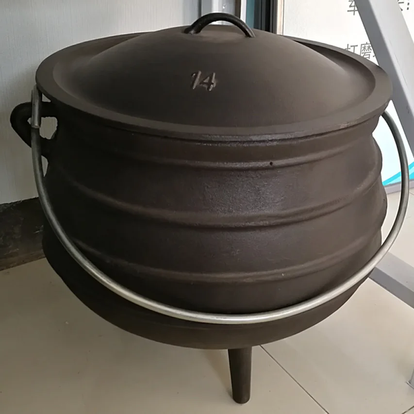 25# big size of Cast Iron Potjie pot