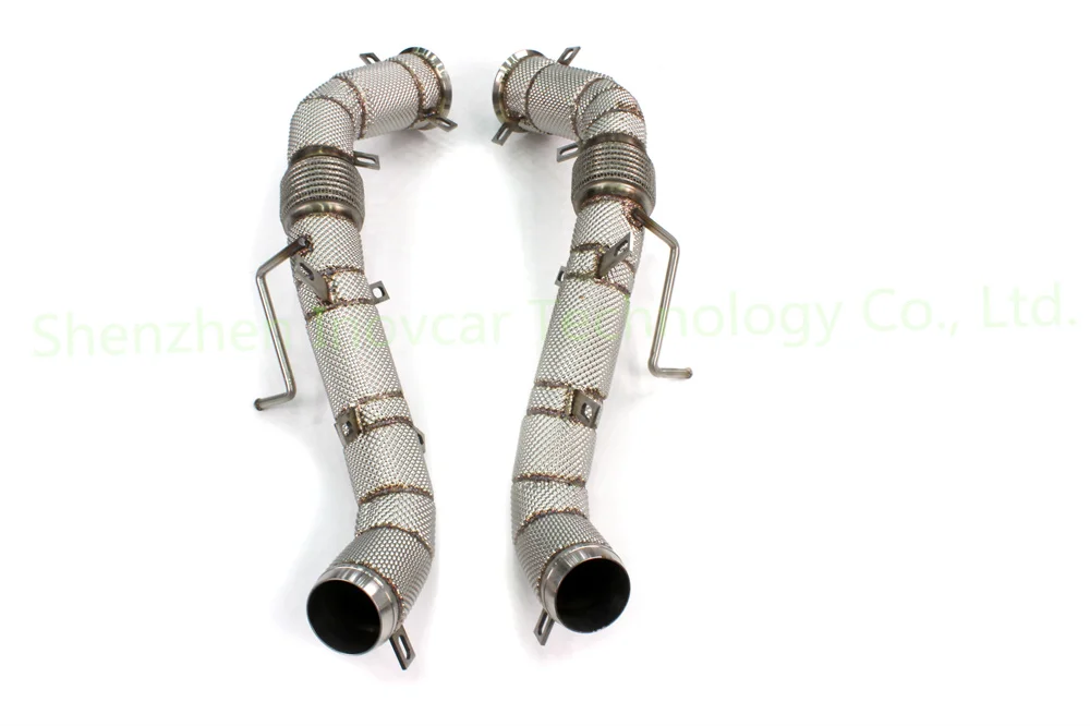 Car Accessories Cat Downpipe For Mclaren 540C 570S Stainless Steel Exhaust Manifold Down Pipe