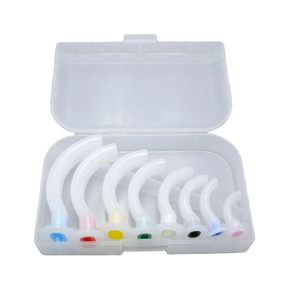 Medical PE Oral Pharyngeal Airway Set Airway Guedel