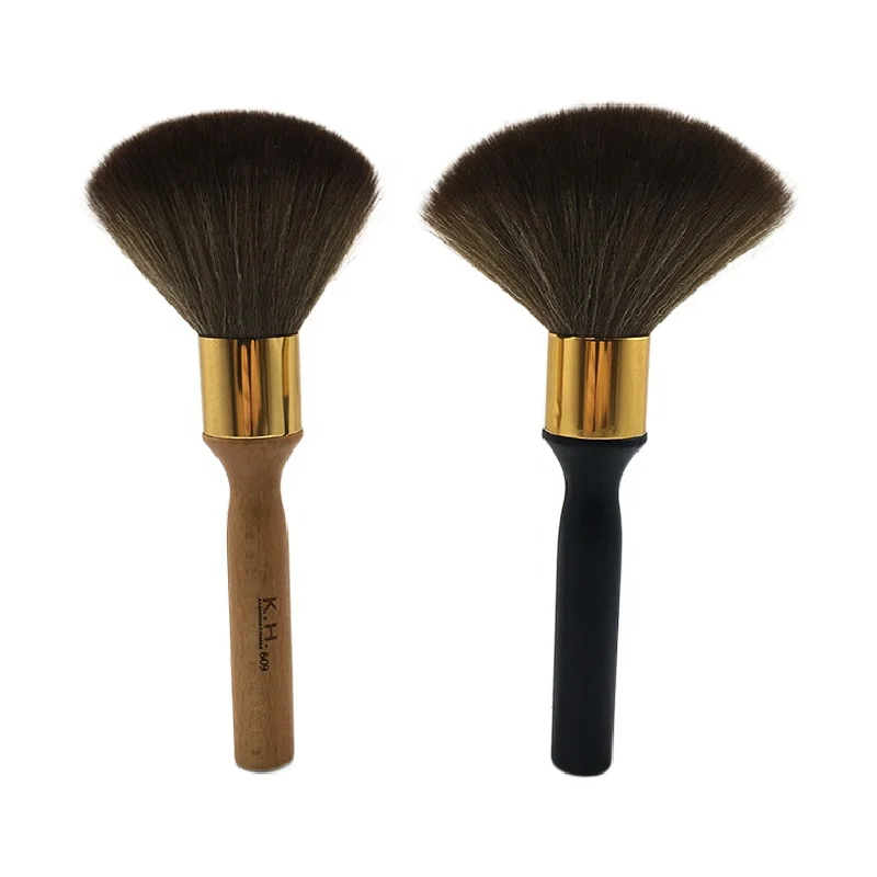 Personalized Neck Duster Brush Fibre Brush for Barber Salon After haircut For hairdresser