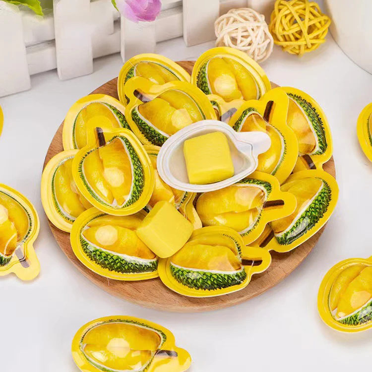 2023 Hot Thai-style candy 3D shape Durian Jelly