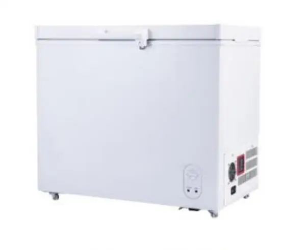 68 Liters Solar-Powered Chest Freezer Portable Ice Cream Refrigerator Cart