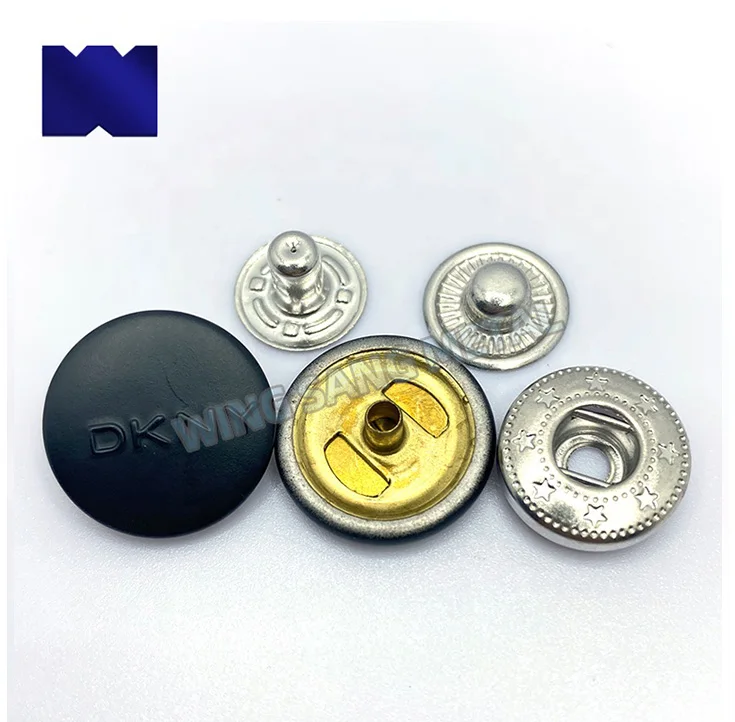 Manufacturer Custom High Quality Newest Fashion Eco-Friendly Small Metal Press Four Part Snap Button For Bag