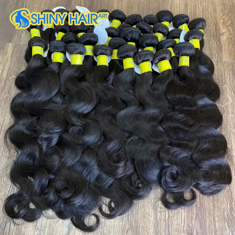 Guangzhou Hair Factory Russian Hair Extension 100% Human,Hand Tied Weft Hair Extension,Processed Indian Hair
