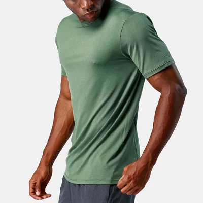 BBWY0058  Mens Sports Spandex/Polyester Quick Dry T-shirts  breathable fabric