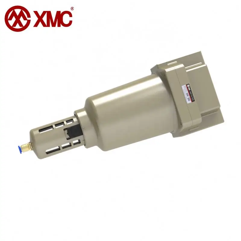 XMC Air Industrial Filter Port Size G 1 1/2 in Pneumatic Air Compressor SMC Bowl Type Oil Water Separator
