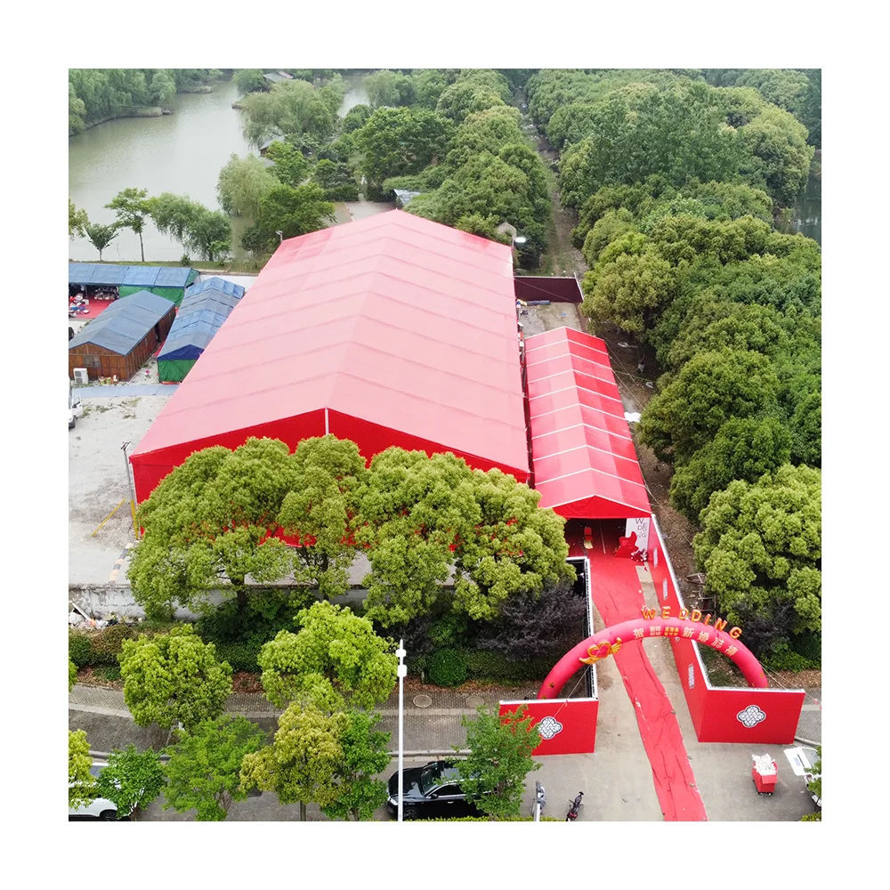 Factory Wholesale Large Outdoor Party Tent Luxury Transparent Outdoor Wedding Party Tent