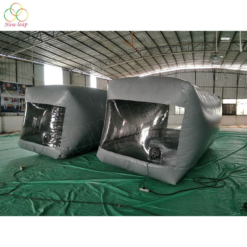 indoor capsule air inflatable hail proof car bubble cover