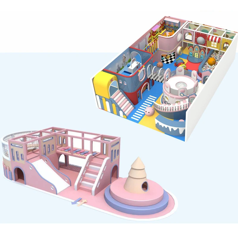 Comprehensive Toys 3-10 Age Kids indoor playhouse/Guangzhou cheap playground equipment
