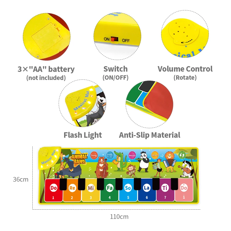 Educational kids mats play, foldable folding wholesale baby play mat for kids baby, tummy time toy baby activity mat