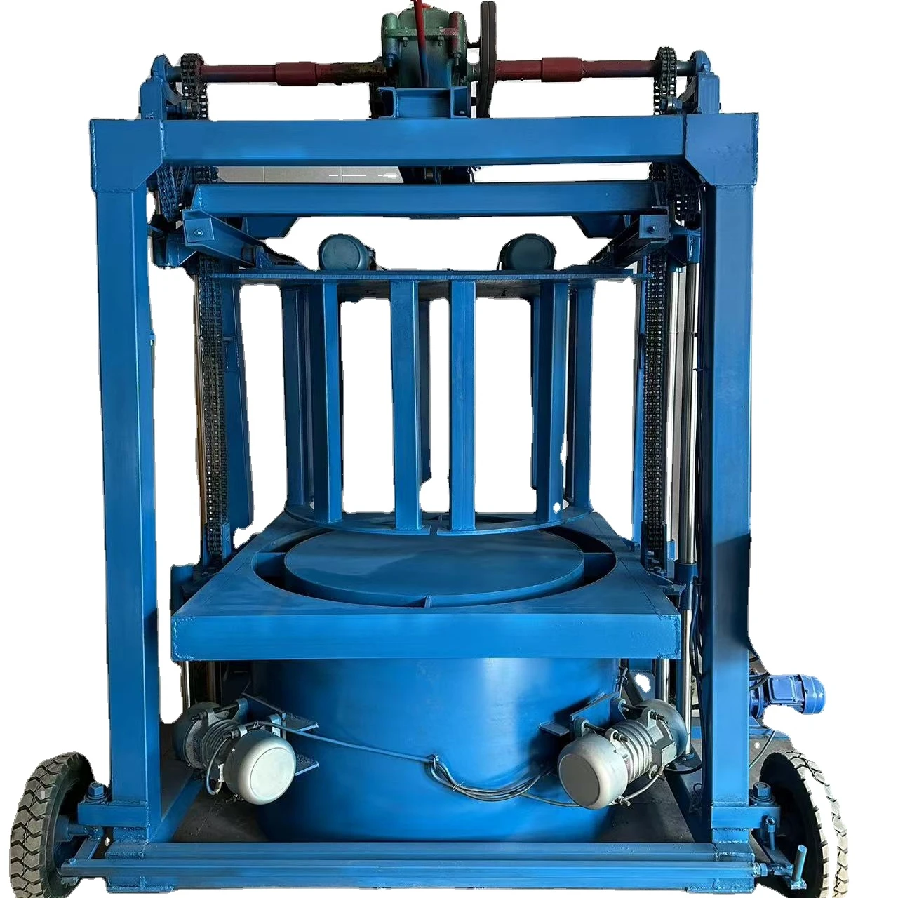 hollow brick making machine/cement interlock brick making machine/block machine made in China for sale