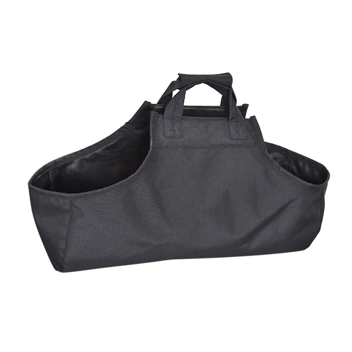 Outdoor Heavy Duty Canvas Firewood Tote  Wood Log Carrying Bag For Fireplace