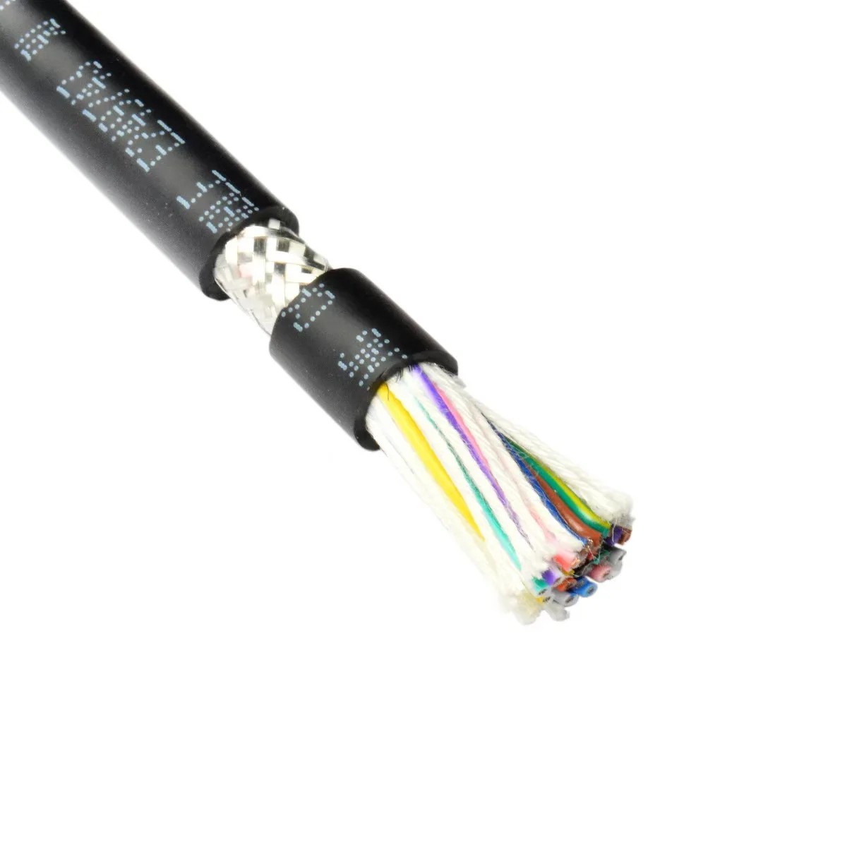 Custom 3 4 5 6-Core Electrical Multicore Shielded Twisted Power Control Cable with Rubber Insulation