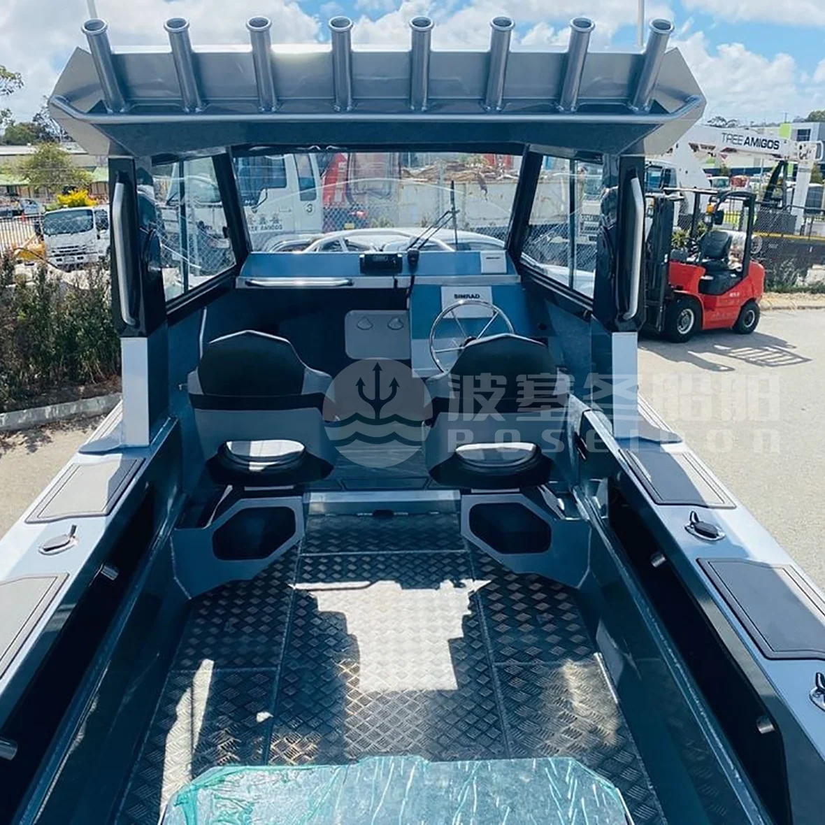 Marine Grade 5083-h116 Aluminum Australian Standard Offshore Boat Aluminum Fishing Boat