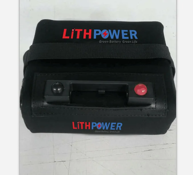 portable 5000 cycles lifepo4 12v golf battery lithium 12v 22ah golf trolley battery with bag and charger