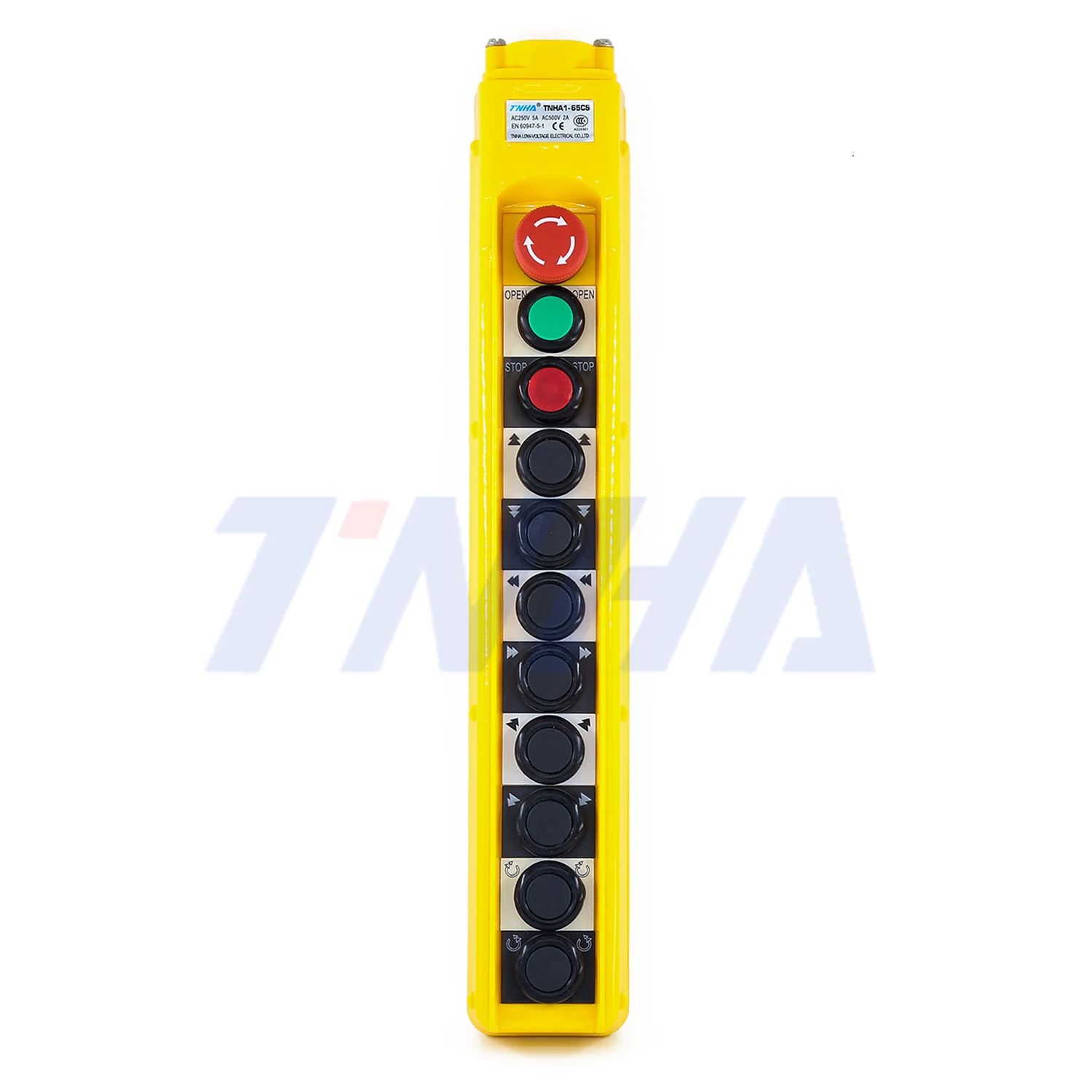 11 Button rainproof emergency stop crane push button switch pendant control station