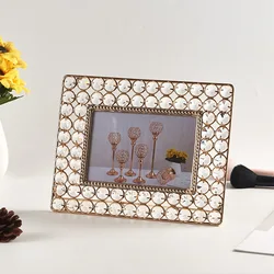 Limited Time Discounts Manual Customization Plating Crystal Material Photo Frame