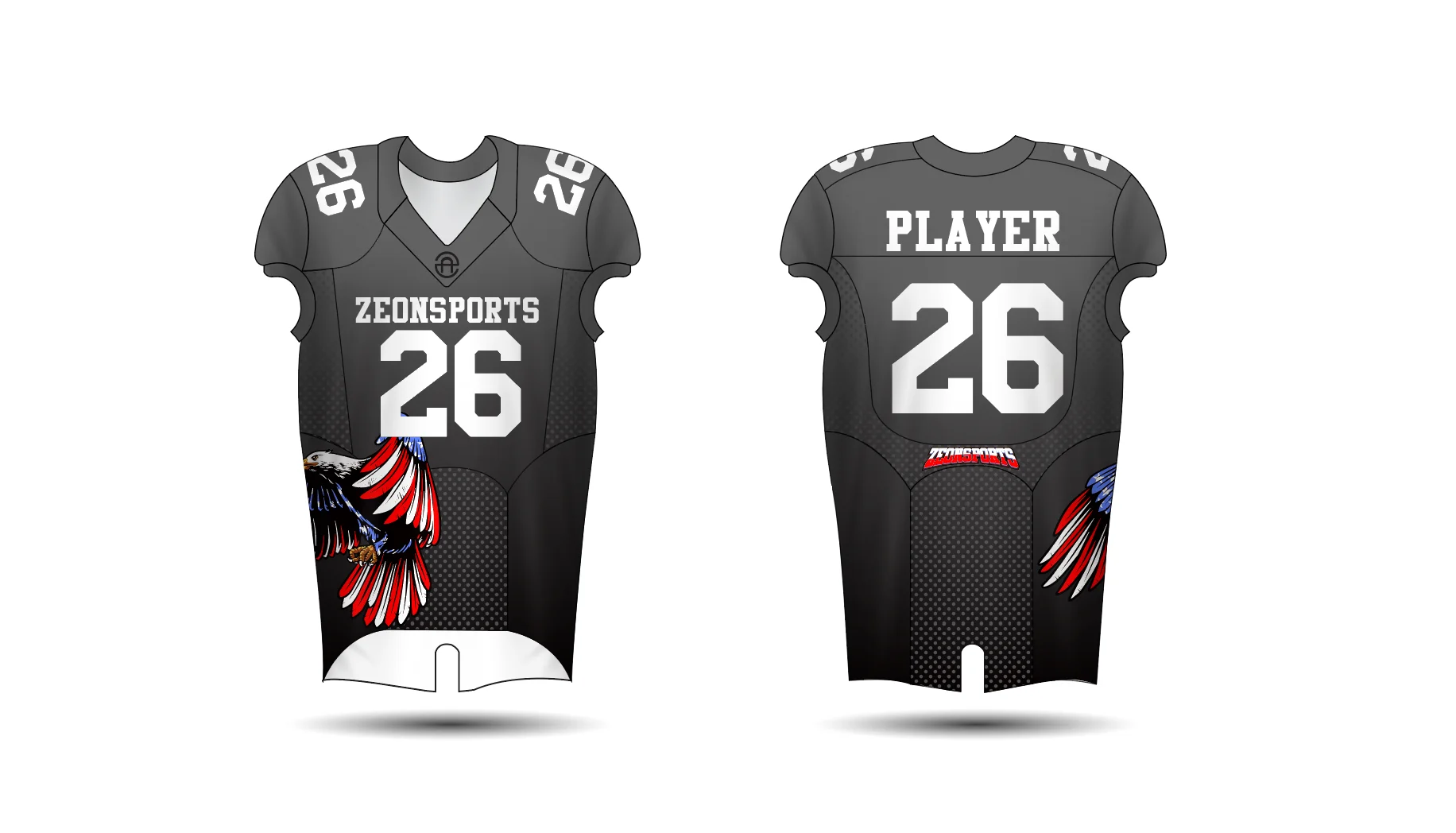 Оптовая продажа Молодежные футбольные комплекты Джерси индивидуальная Полная Сублимационная Американская Футбольная форма