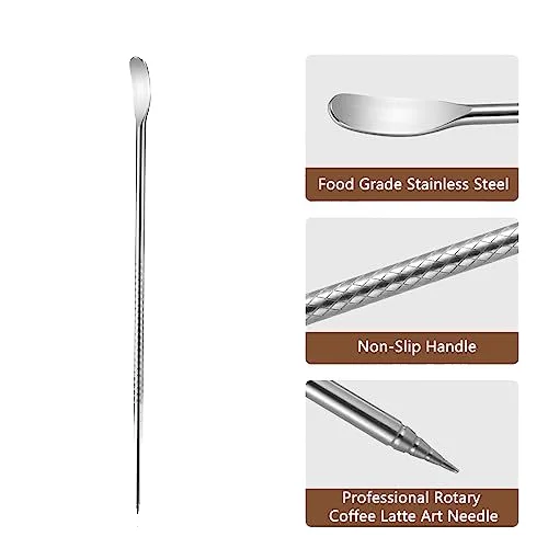 Milk Frothing Pitcher, 12 Oz Milk Frother Steamer Cup Stainless Steel Espresso Cup