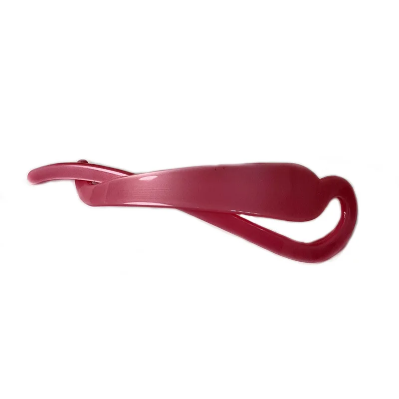 New Twist Acetate Hair Holder Fastener Banana Clip Woman Hair Accessories  Forks