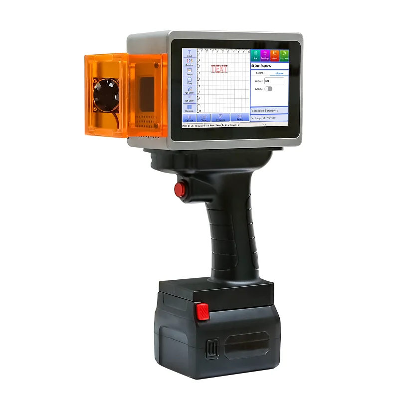 MEENJET L4 PRO Handheld Laser Fiber Marking Machine Portable Laser Marking Machine Expiration Date Logo Mini Laser Printer