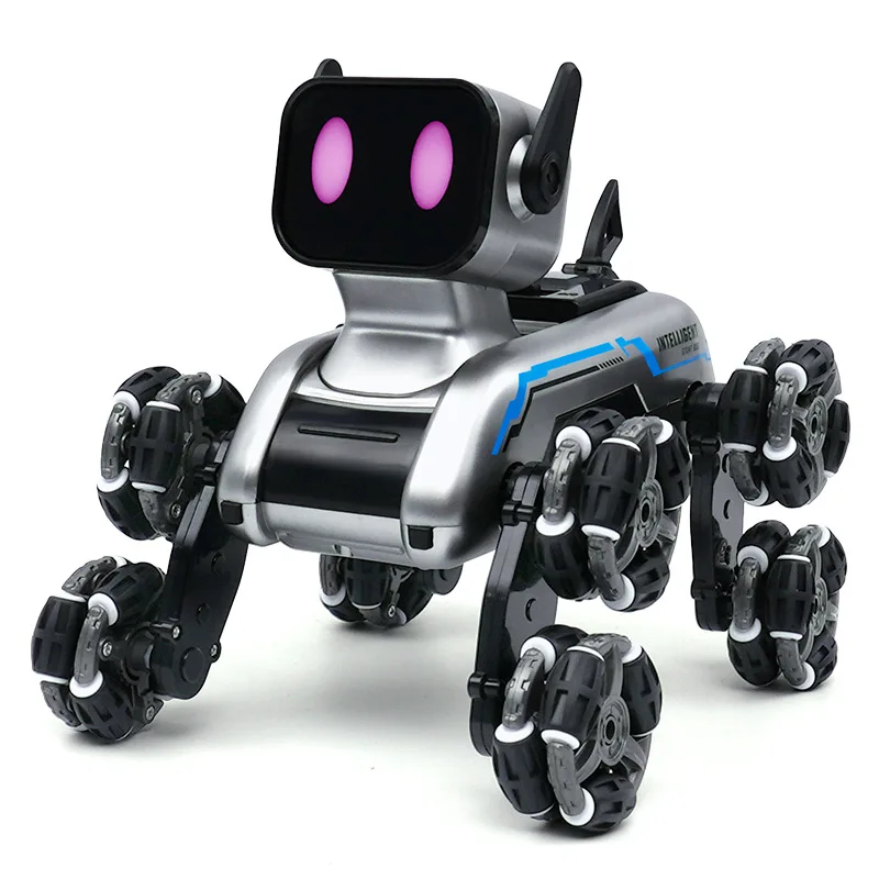 Intelligent Toy Robots Remote Control Toy Car Gift Eight-wheeled stair climbing mechanical dog Drive Mechanical Climbing Car