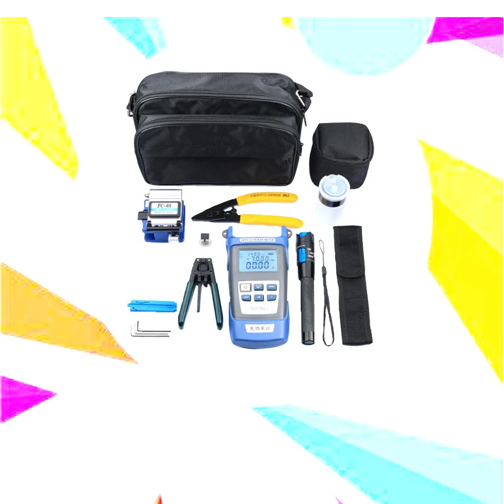 Fiber Optic Reflectometer Light Source Optical Power Meter Handheld Fiber Testing Tool