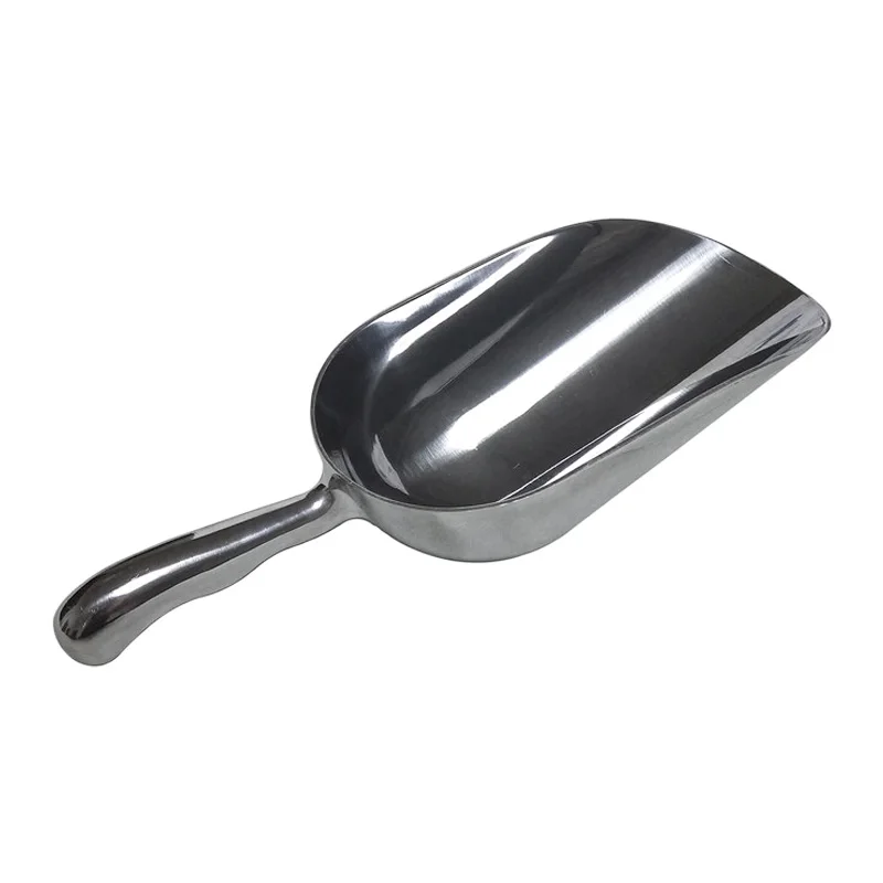 Pizza accessories Metal Ice Scoop 6oZ, 12oZ, 24oZ, 24oZB grain bar dry shovel Food Scoops for Bar Party Wedding Pet Dog Food