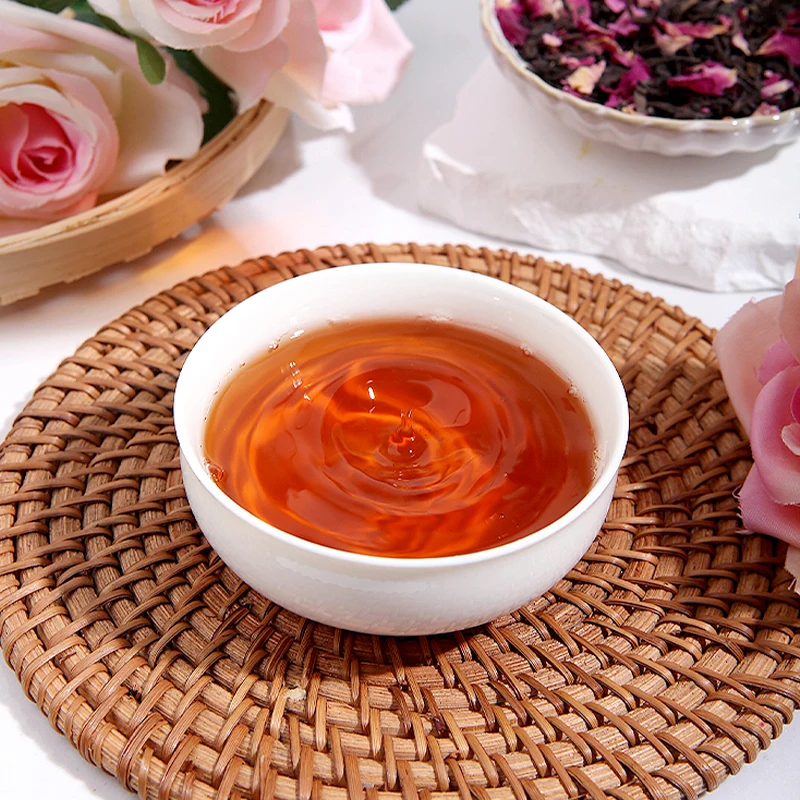 Wholesale bulk rose Puer milk tea shop special flower tea Bawang with 500g per bag