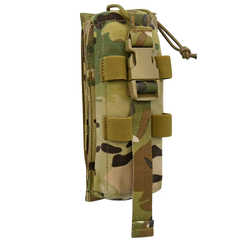 Training wear resistant waterproof tactical vest intercom hanging bag molle system Quick release radio bag